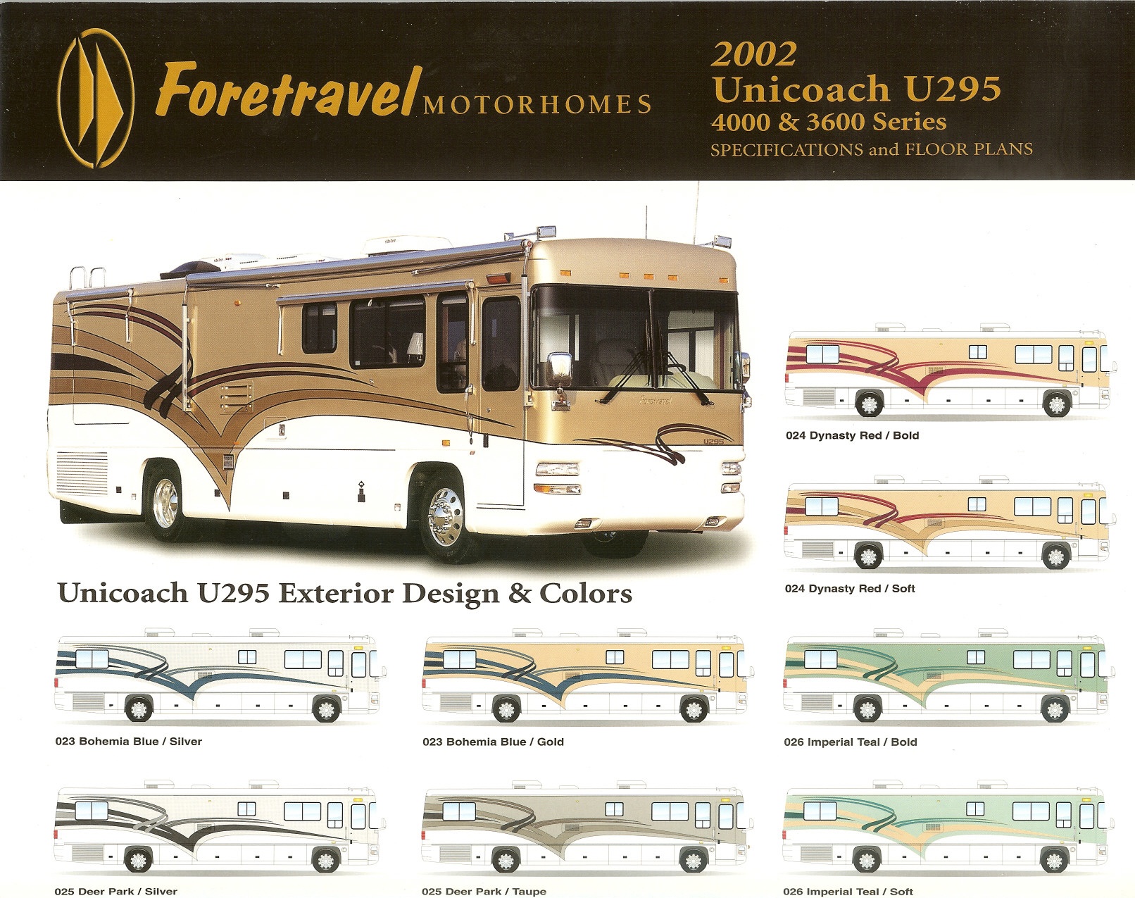 2002 Foretravel U295 Exteriors - All Things Foretravel